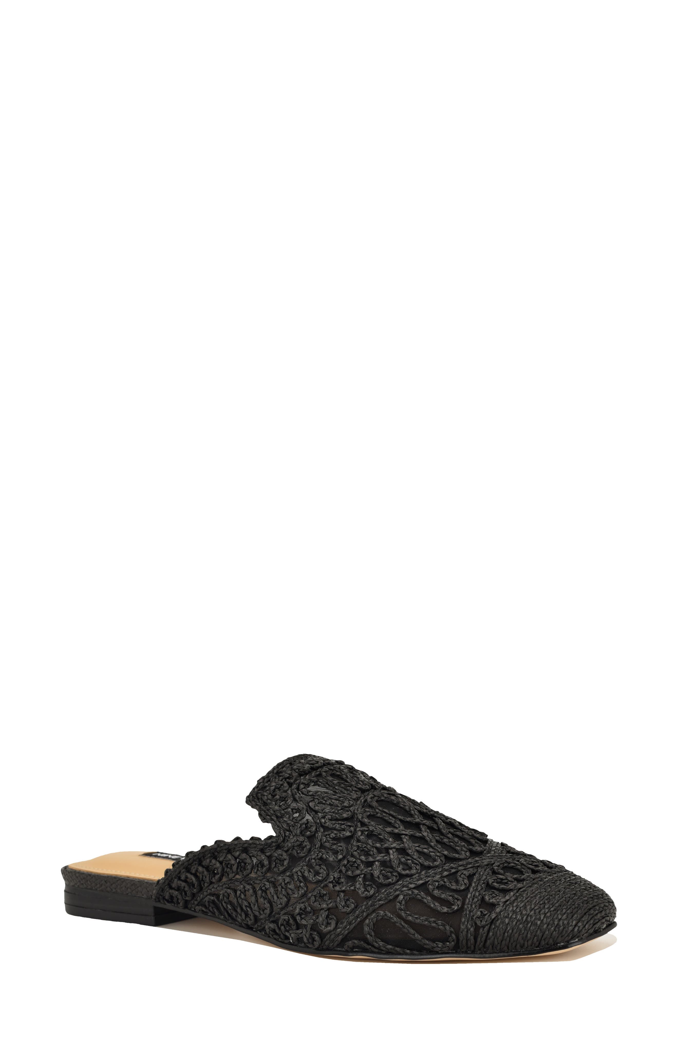 Nine West Camella Mule, Main, color, Black