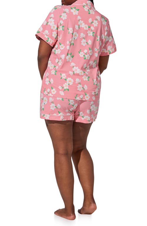 Bedhead Pajamas Print Jersey Short Pajamas In Pink