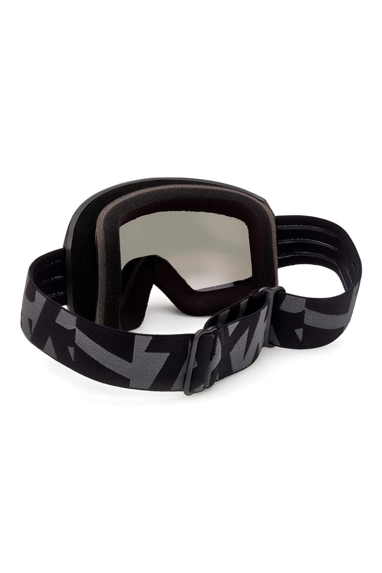 Shield Snow Goggles, Alternate, color, MATTE BLACK / BORDEAUX MIRROR