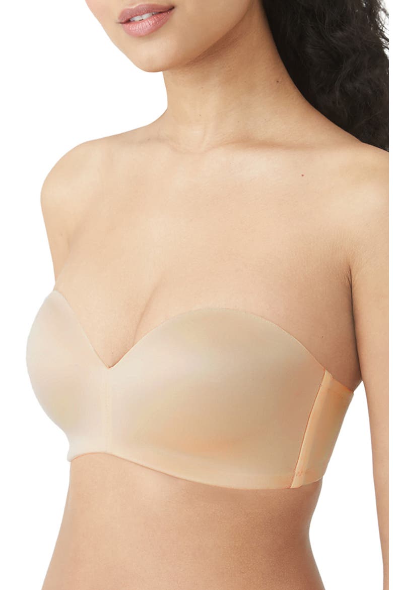 Future Foundation Convertible Strapless Wireless Bra, Alternate, color, AU NATURAL