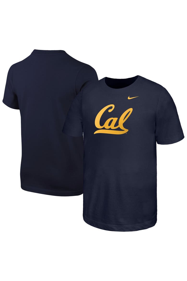 Youth Nike Navy Cal Bears Logo T-Shirt, Main, color, Navy