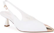 BERNESS Vianna Cap Toe Slingback Pump