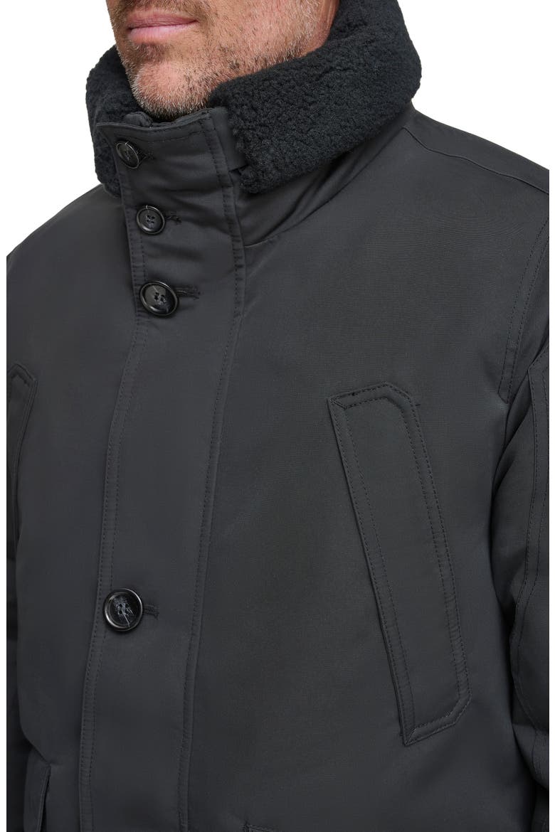 Wittstock Waxed Insulated Jacket, Alternate, color, BLACK
