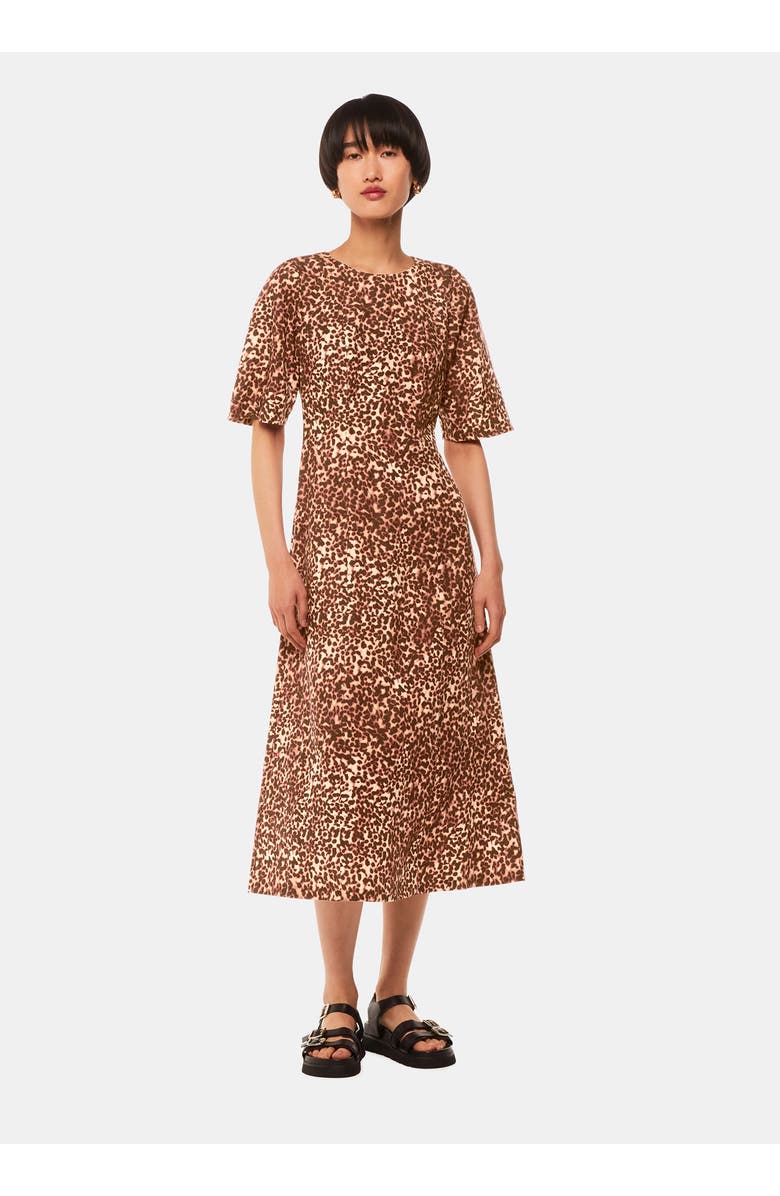 Whistles Marble Spot Veda Dress, Main, color, Multicolour