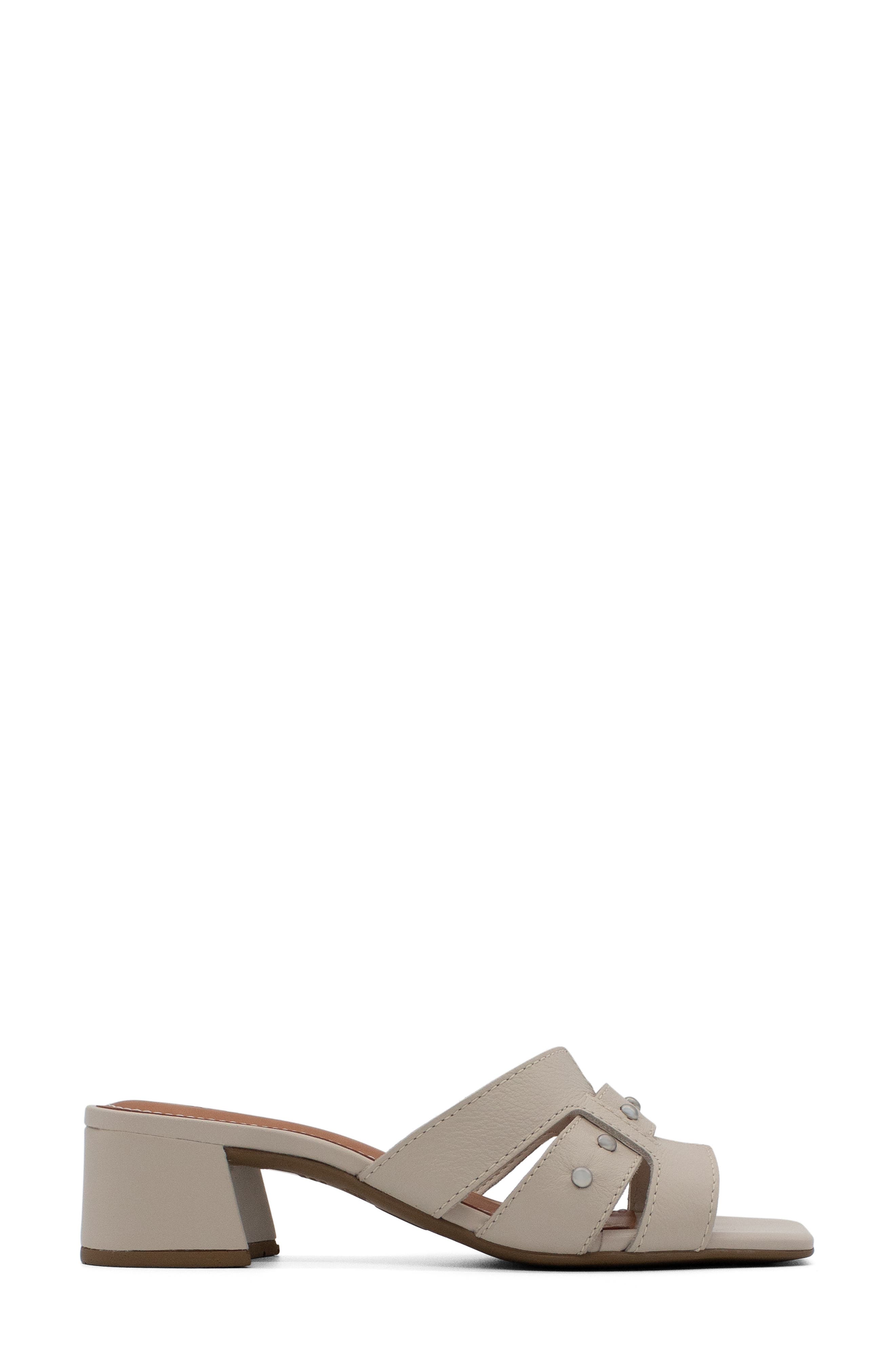 Studded Leather Slide Sandal - image 2