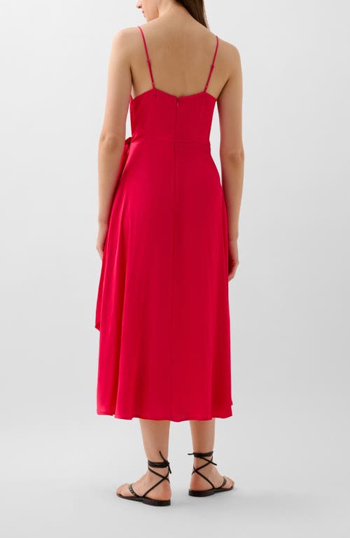 Scalpers Slip Knot Dress In Red