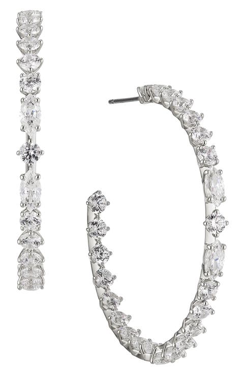 Prima Large Hoop Earrings