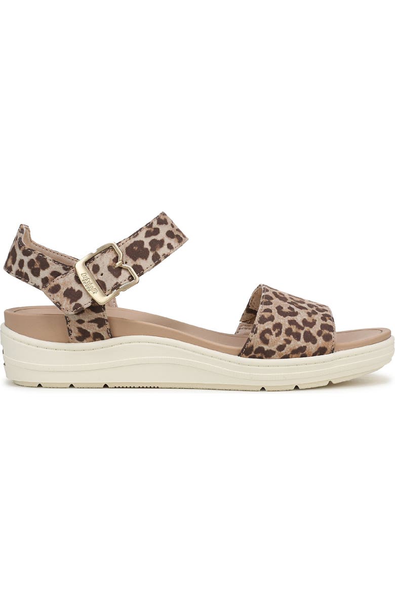 Dr. Scholl's Time Off Sky Ankle Strap Platform Sandal, Alternate, color, Light Sand/ Tan