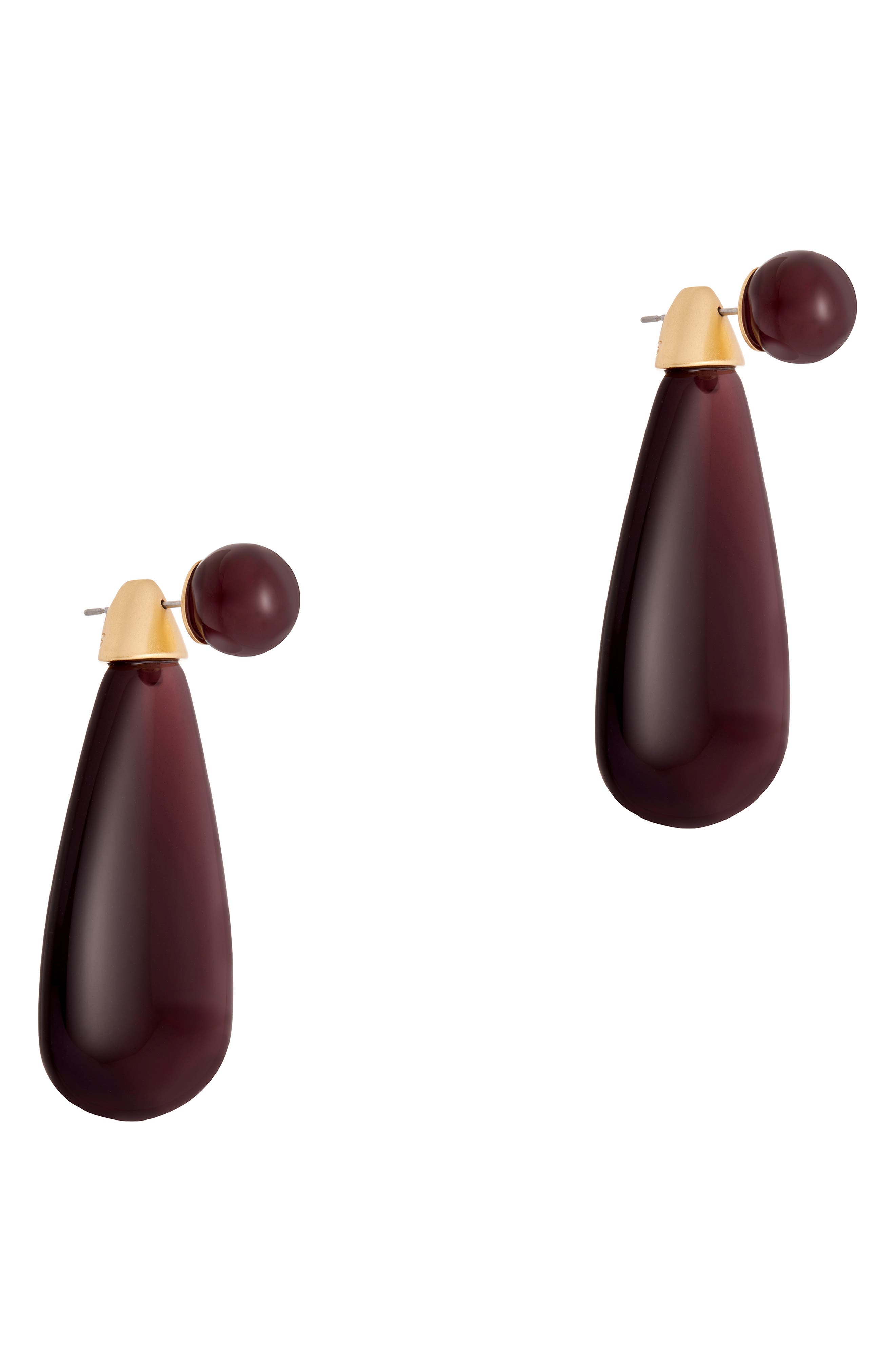 selected GOLD TONE / BURGUNDY