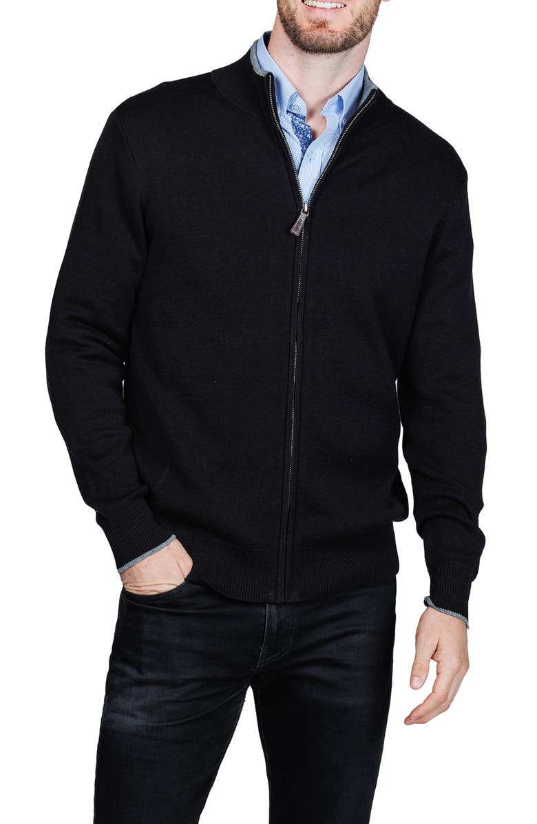 Fine Knit Full Zip Jacket