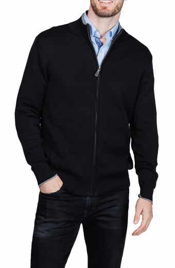 TailorByrd Fine Knit Full Zip Jacket