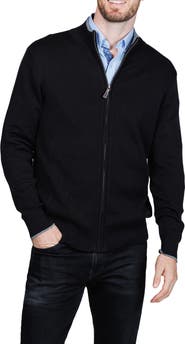 TailorByrd Fine Knit Full Zip Jacket