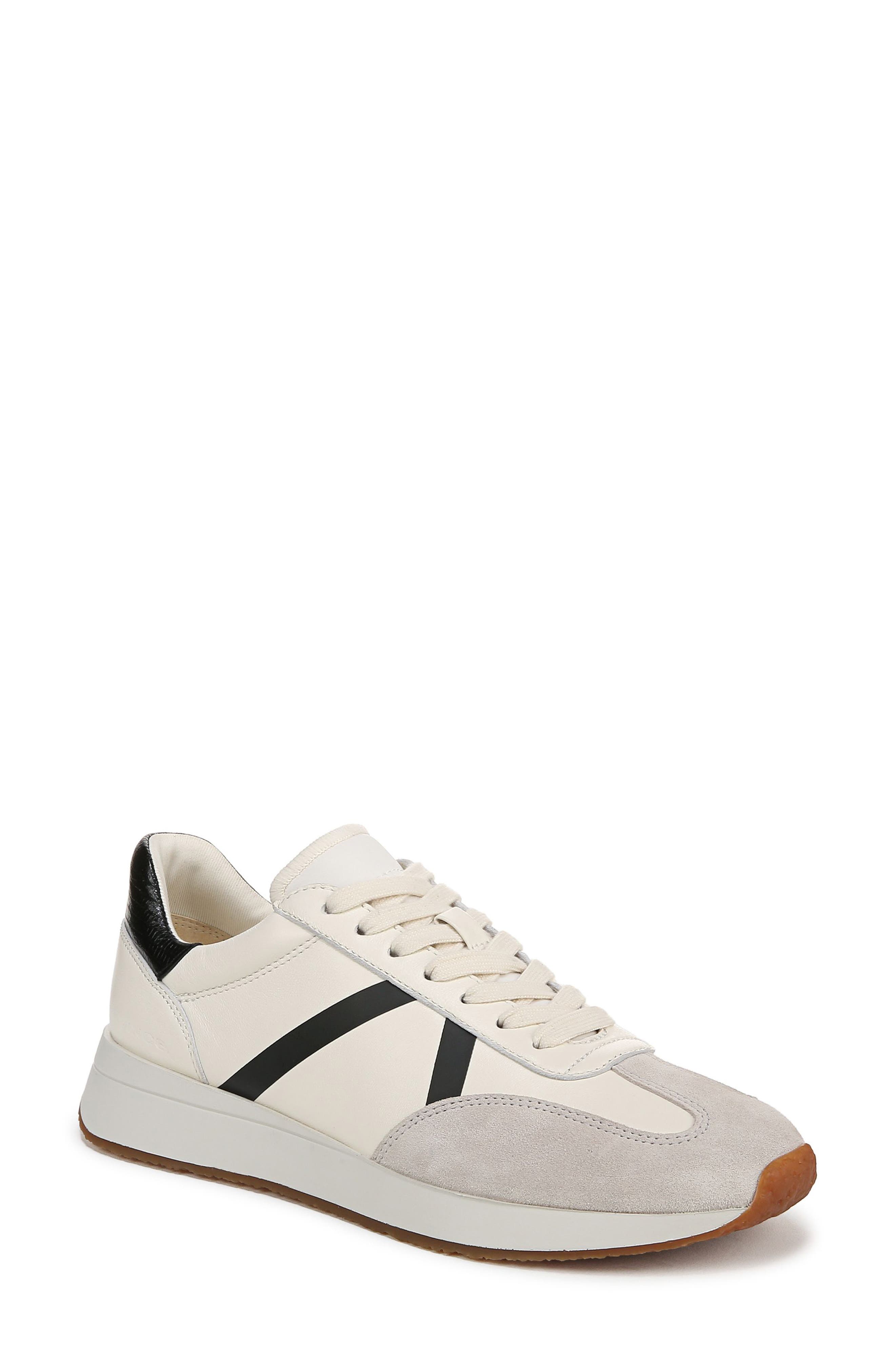 Ohara Sneaker, Main, color, MILK/ BLACK