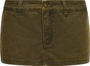 LIONESS Rhode Low Rise Denim Miniskort