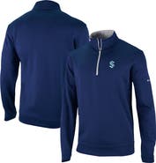 Columbia Men's Columbia Deep Sea Blue Seattle Kraken Wickham Hills Omni-Wick Quarter-Zip Jacket