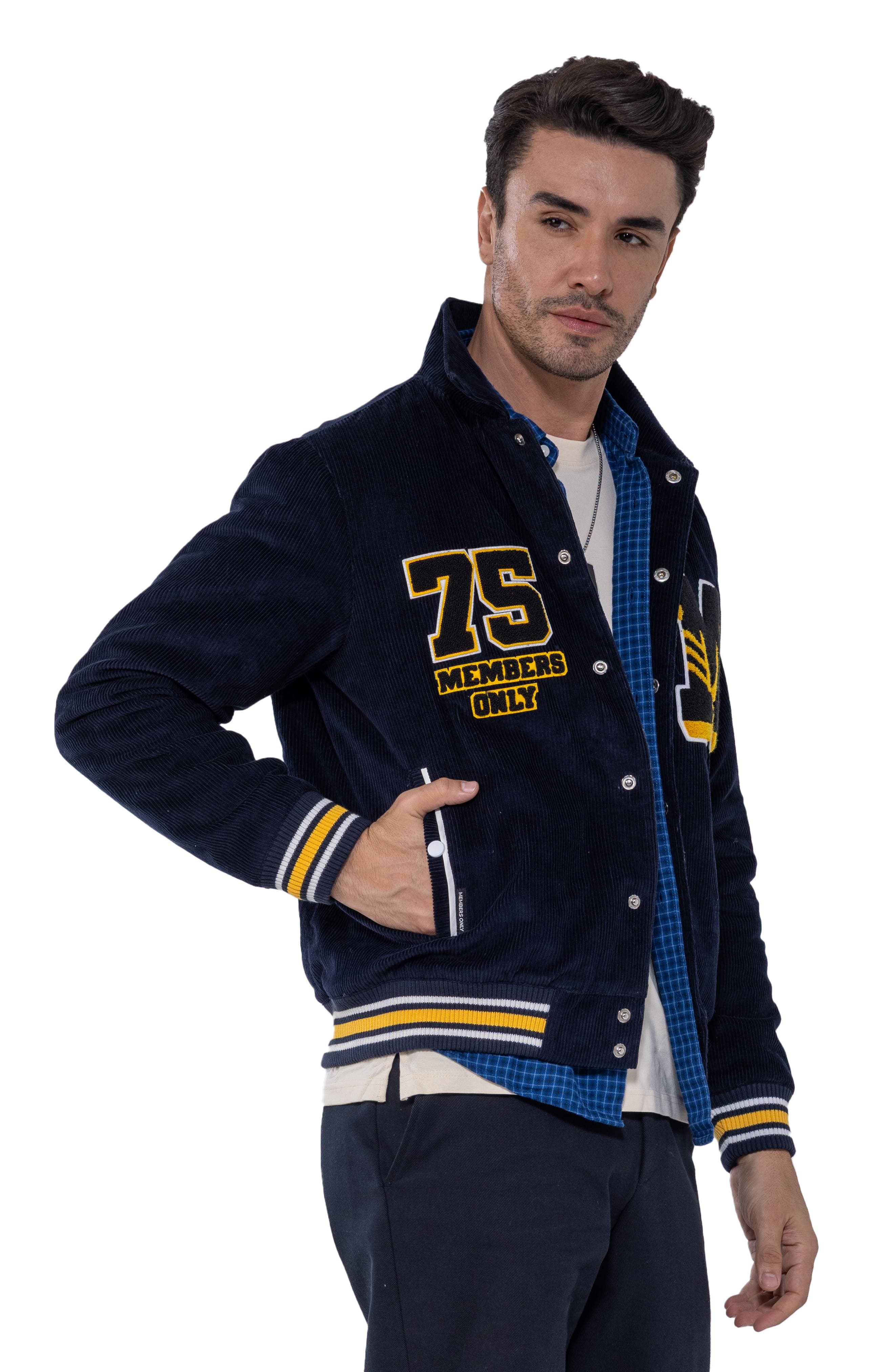 Corduroy Varsity Jacket - image 4