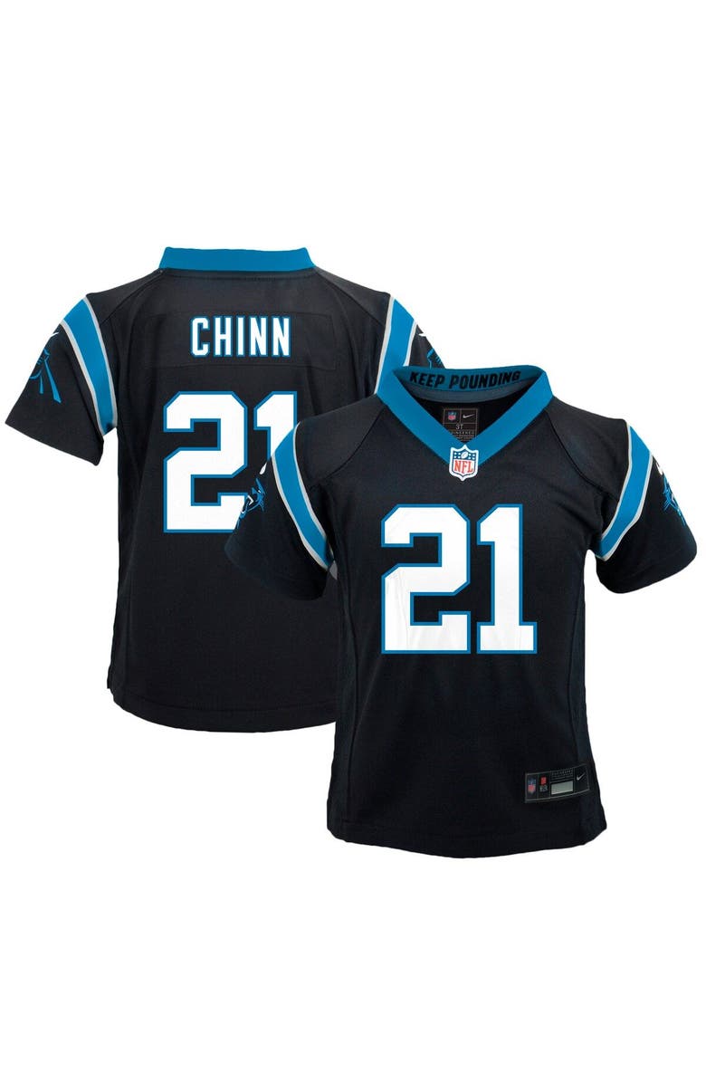 Nike Infant Nike Jeremy Chinn Black Carolina Panthers Game Jersey, Main, color, 