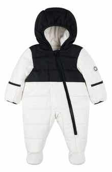 Colorblock Quilted Fleece Lined Bunting