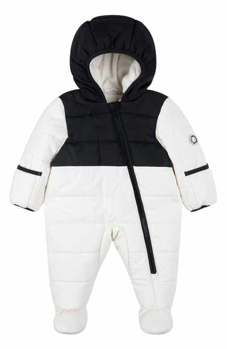 Kids' Colorblock Quilted Snowsuit