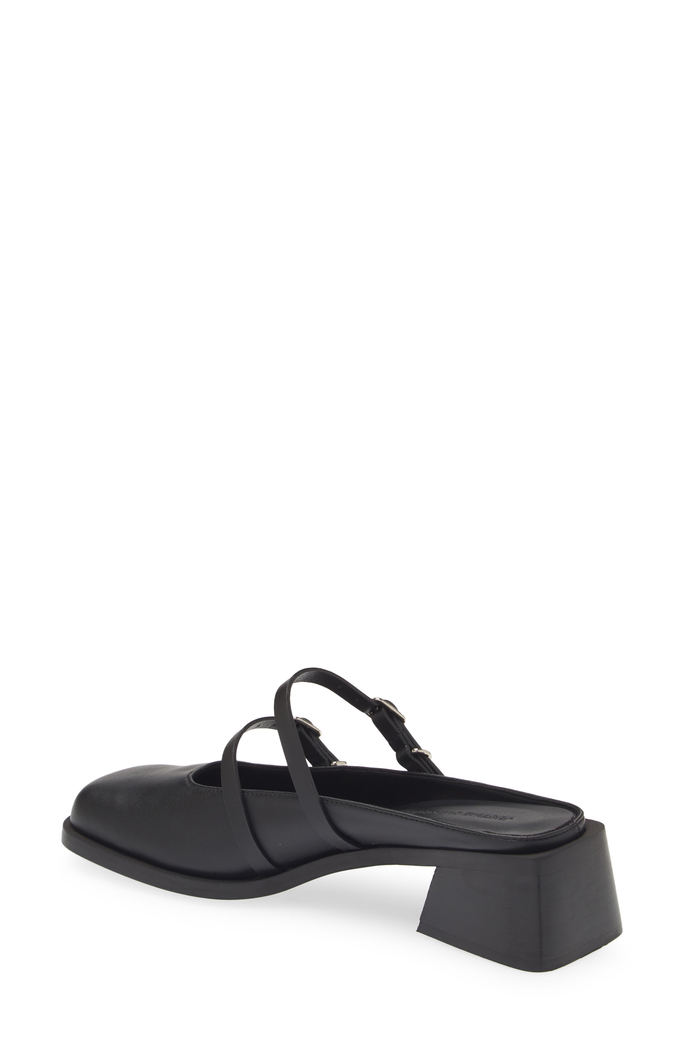 Justine Clenquet Andie Mary Jane Mule, Alternate, color, Black