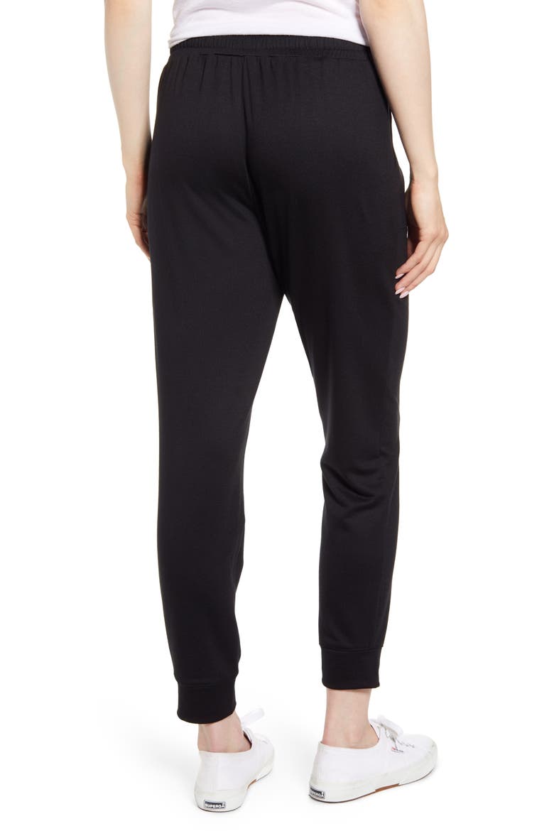 Knit Jogger Pants, Alternate, color, BLACK