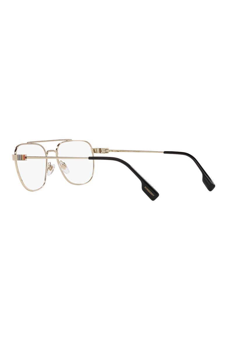 Michael 57mm Square Optical Glasses, Alternate, color, LITE GOLD