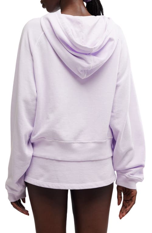 Free People Fast Break Zip Hoodie & Skort Set In Rose Quartz