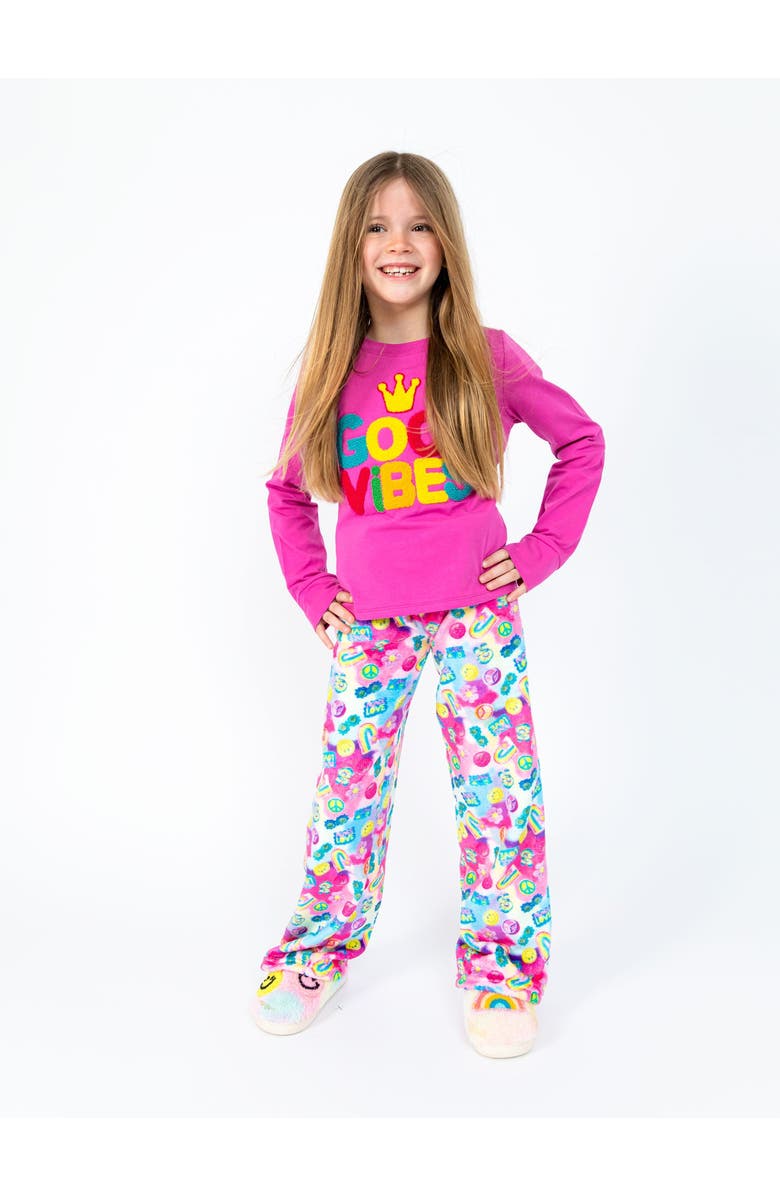 Preppy Goose Cookie Press Plush Lounge Pant, Main, color, Multicolor