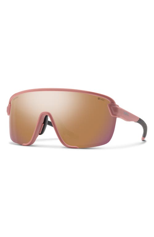 Smith Bobcat 135mm Chromapop™ Shield Sunglasses In Pink