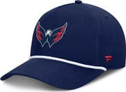 FANATICS Men's Fanatics Navy Washington Capitals Authentic Pro Rink Roper A-Frame Adjustable Hat