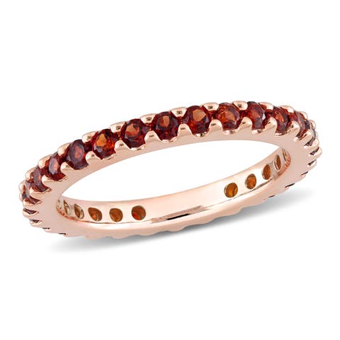 Garnet Eternity Ring