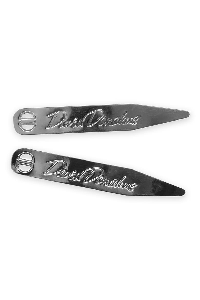 Collar Stays, Alternate, color, SILVER