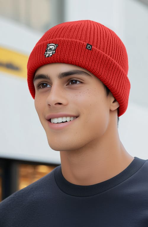 Dalix Ice Bear Beanie In Red