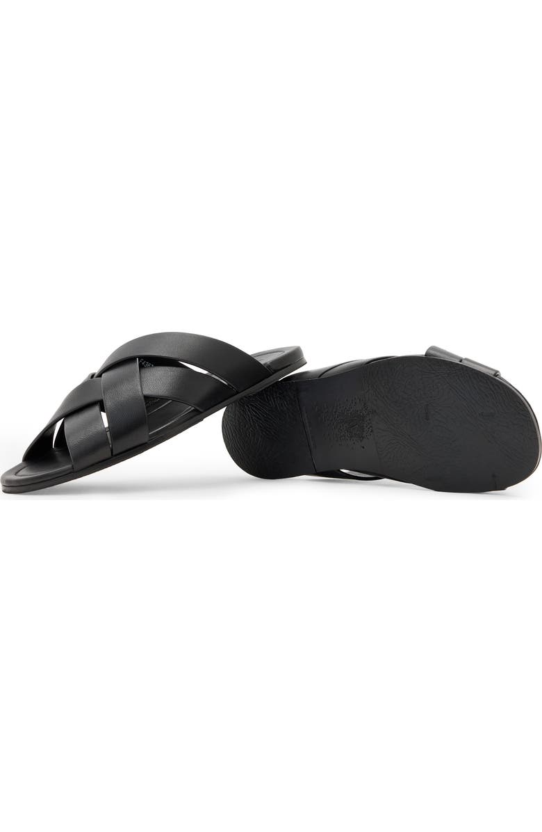 John Varvatos Merida Slide Sandal, Alternate, color, Black