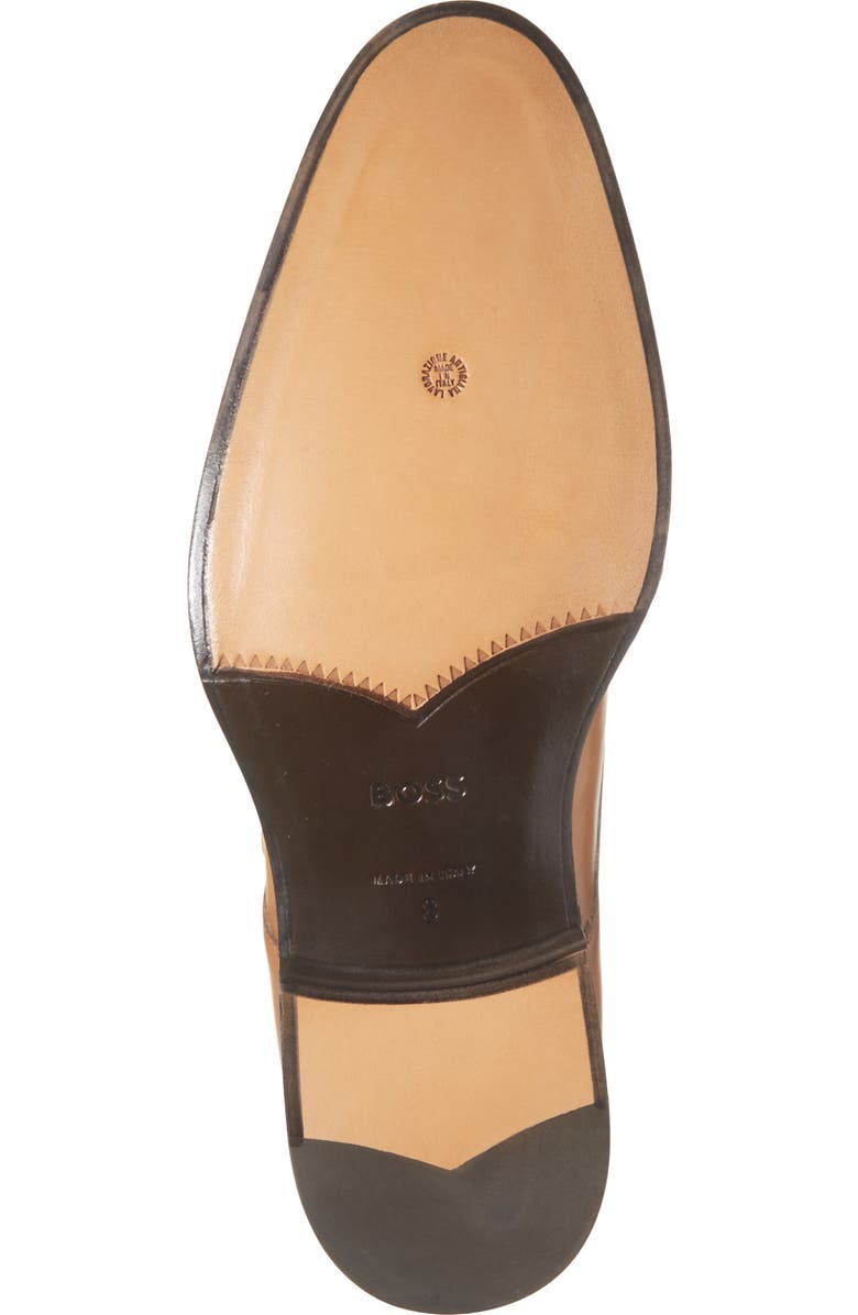 BOSS Rill Monk Strap Shoe, Alternate, color, Medium Brown