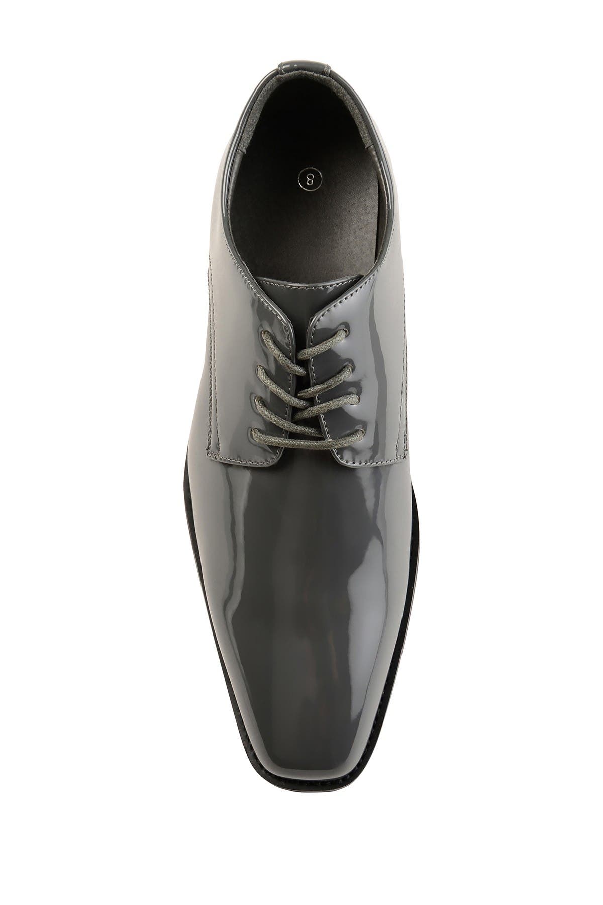 VANCE CO Cole Dress Shoe - Wide Width, Alternate, color, Grey