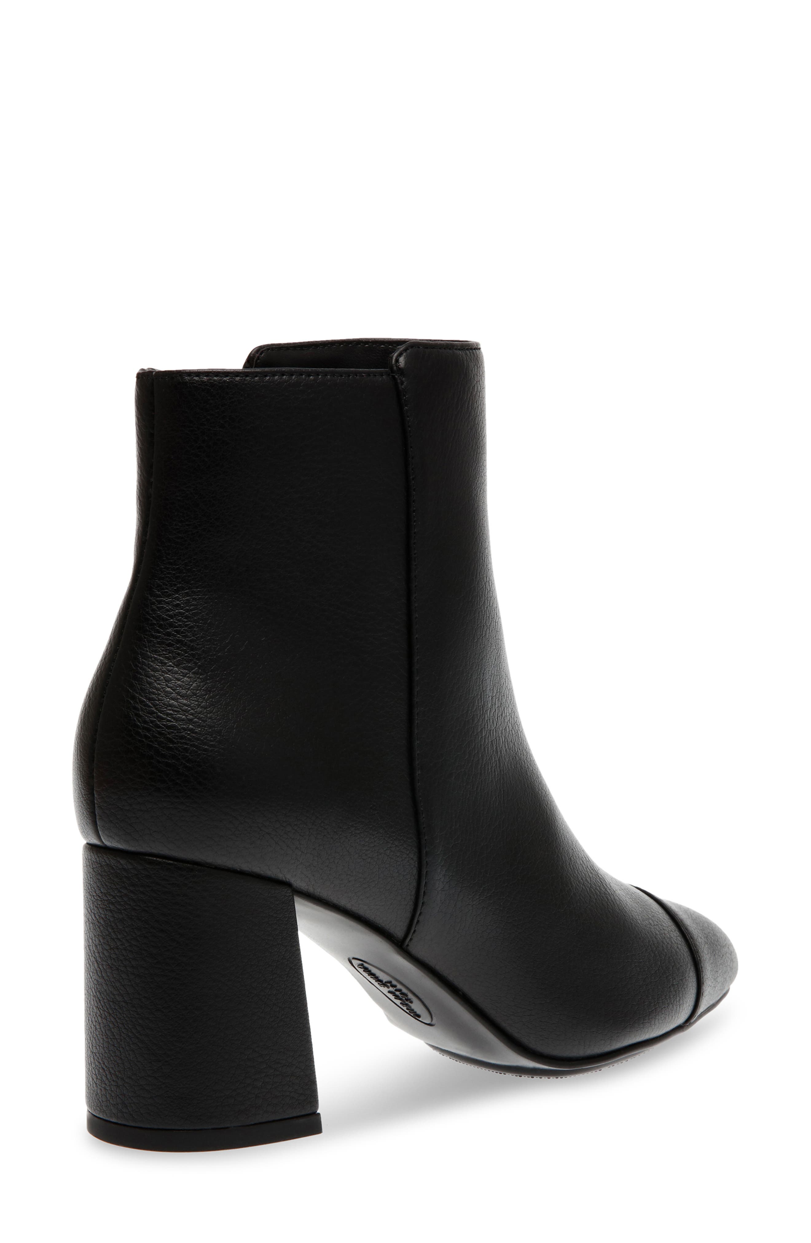 Boyce Block Heel Bootie, Alternate, color, BLACK SMOOTH #1