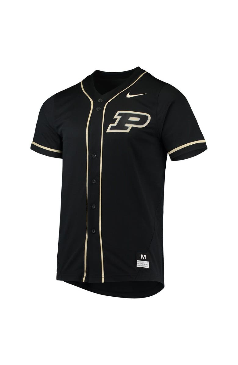 Nike Men's Nike Black Purdue Boilermakers Replica Baseball Jersey, Alternate, color, Black