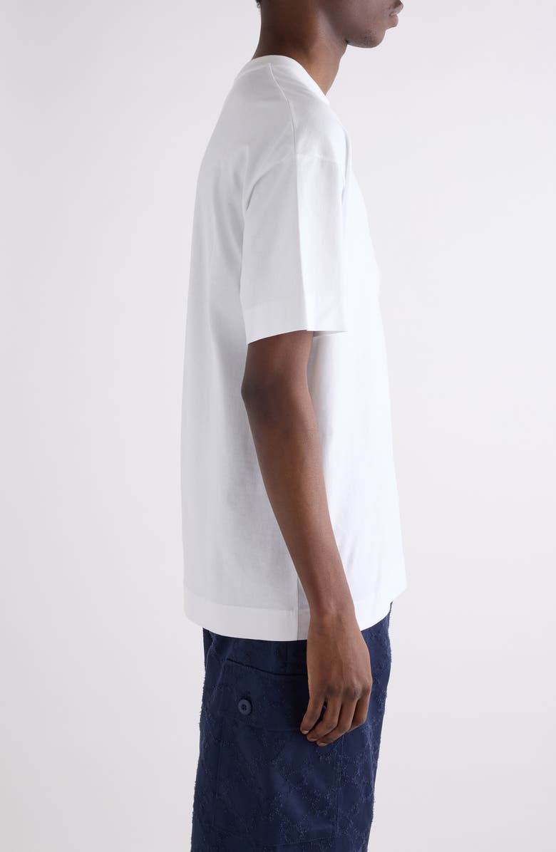 Givenchy Regular Fit 4G Lace Cutout T-Shirt, Alternate, color, White