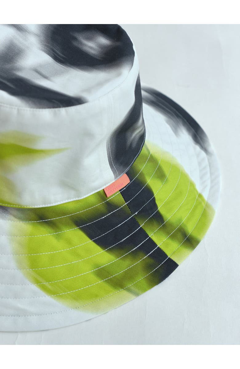 Lost Pattern FRIDA x LOST PATTERN "Frida's Dream" Cotton Reversible Sun Hat, Alternate, color, Green