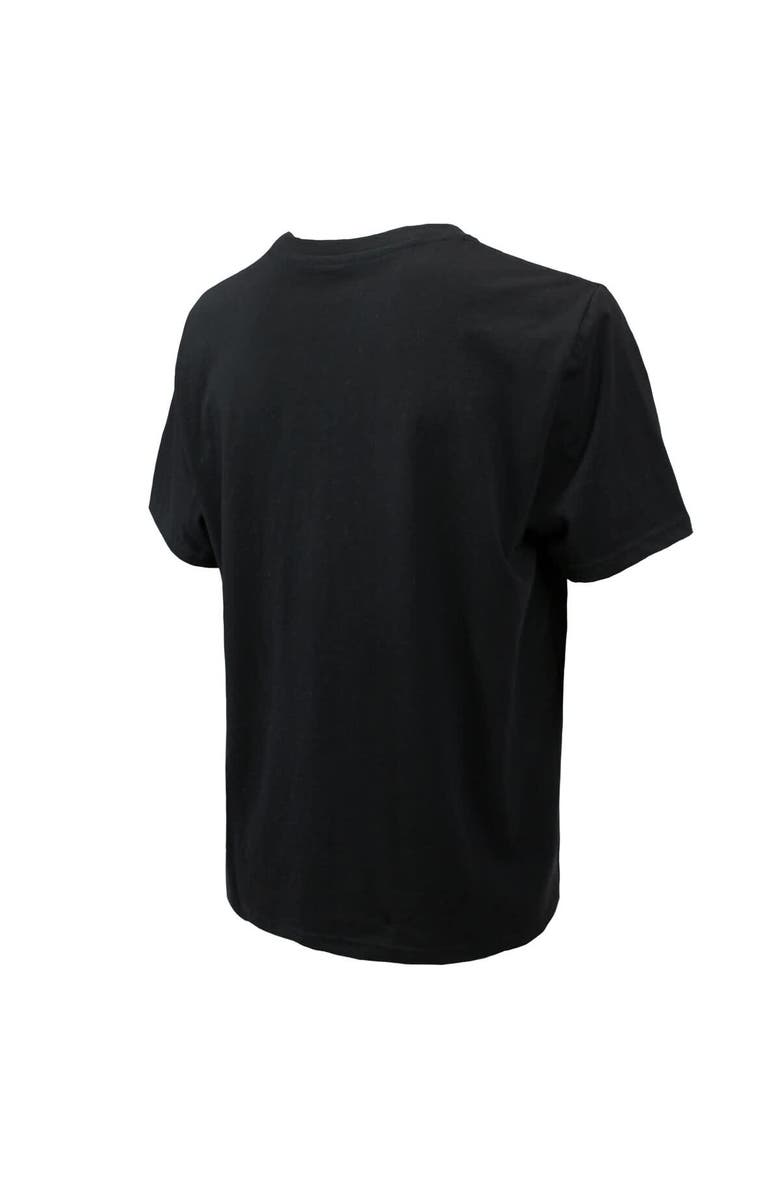 Majestic Threads Men's Majestic Threads Black Philadelphia Eagles Two-Time Super Bowl Champions Yard Lines Heavyweight T-Shirt, Alternate, color,