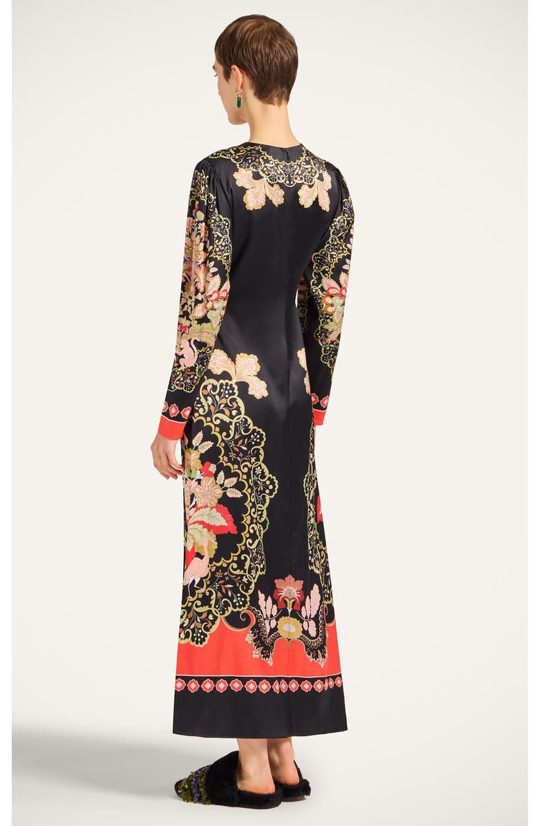 La DoubleJ Clingy Swing Dress, Alternate, color, Cornucopia Placée Black