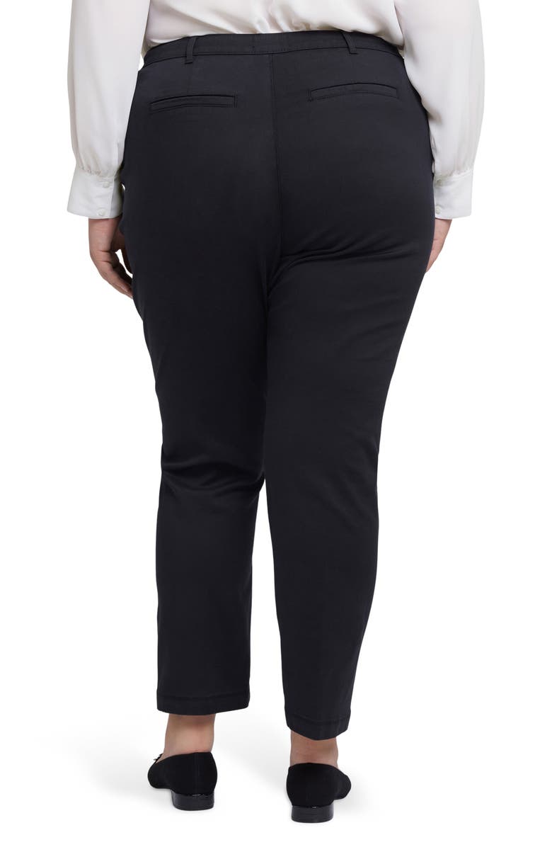 NYDJ Sadie Slim Pants, Alternate, color, Black