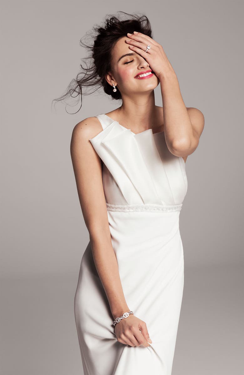 Majorica Pear Stone & Round Pearl Drop Earrings, Alternate, color,