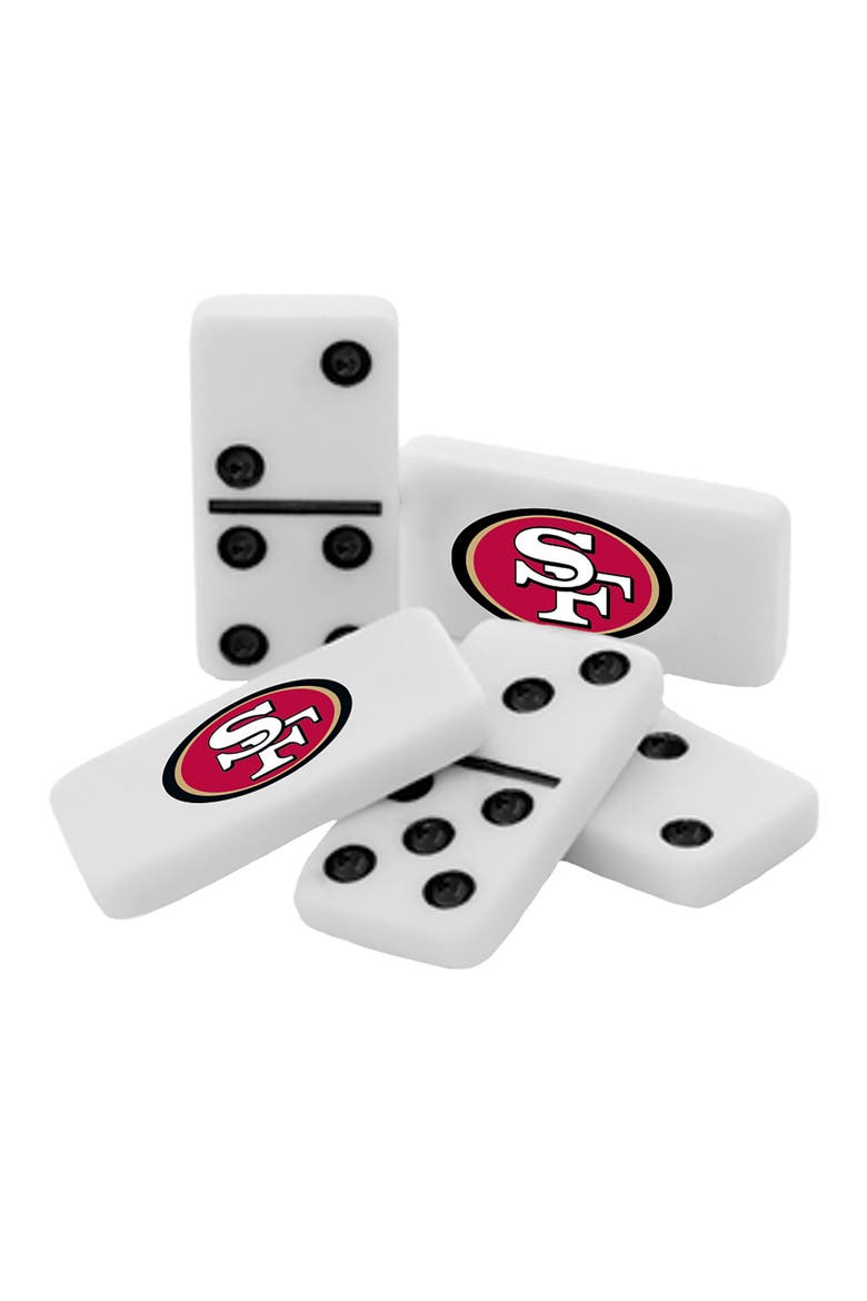 San Francisco 49ers Dominoes, Alternate, color, Multicolor