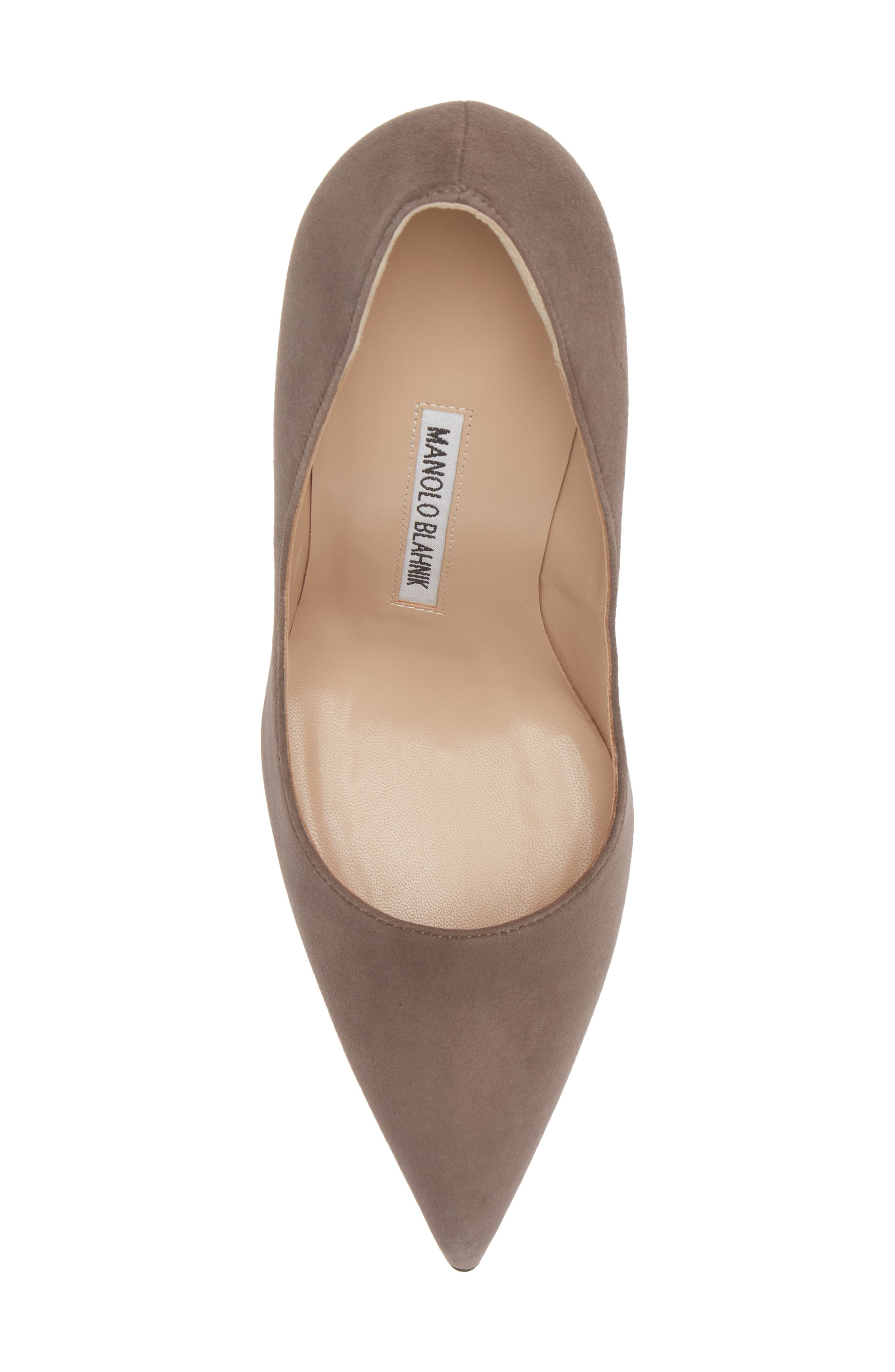 Manolo Blahnik BB Pointed Toe Pump, Alternate, color, 