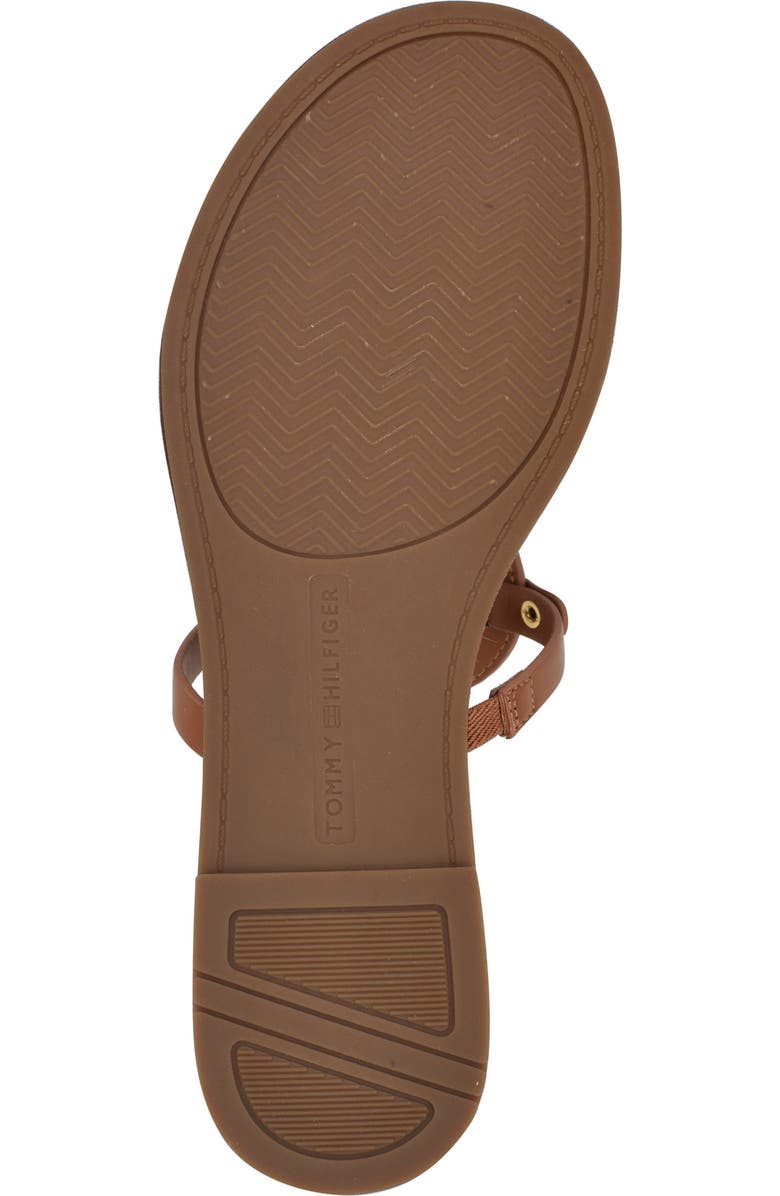 Tommy Hilfiger Litzy Flip Flop, Alternate, color, Medium Brown