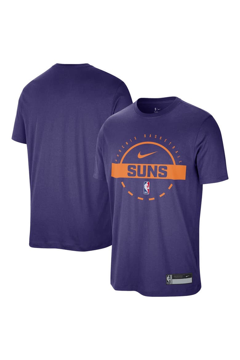 Men's Nike Purple Phoenix Suns 2025/26 On-Court Flare Dri-FIT Practice T-Shirt, Main, color, Purple