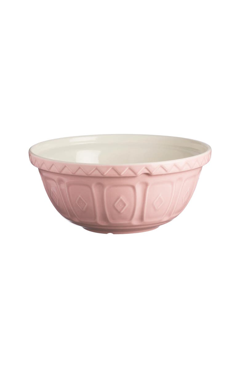 MASON CASH Color Mix Powder Pink Size 12 Mixing Bowl, 4.25 Quart, Main, color, Powder Pink