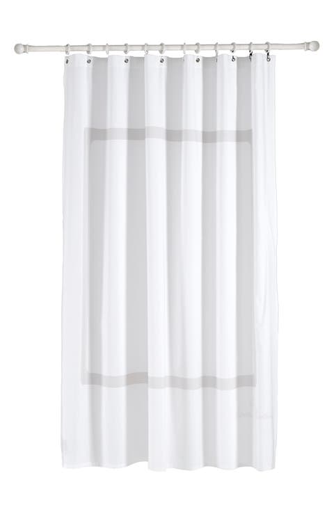 Contrast Frame Shower Curtain